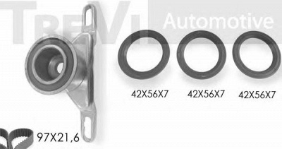 TREVI AUTOMOTIVE kd1068s1 -  Комплект ремня ГРМ